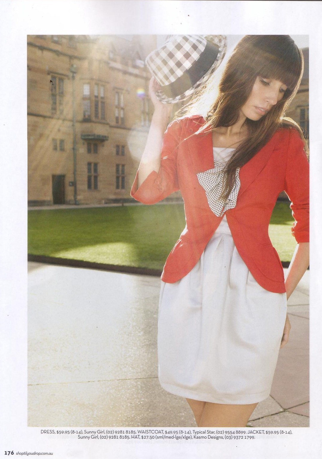 Sunny Girl featured in Shop Til You Drop SEP 2009 Sunny Girl prom dress & lined vintage look crop jacket