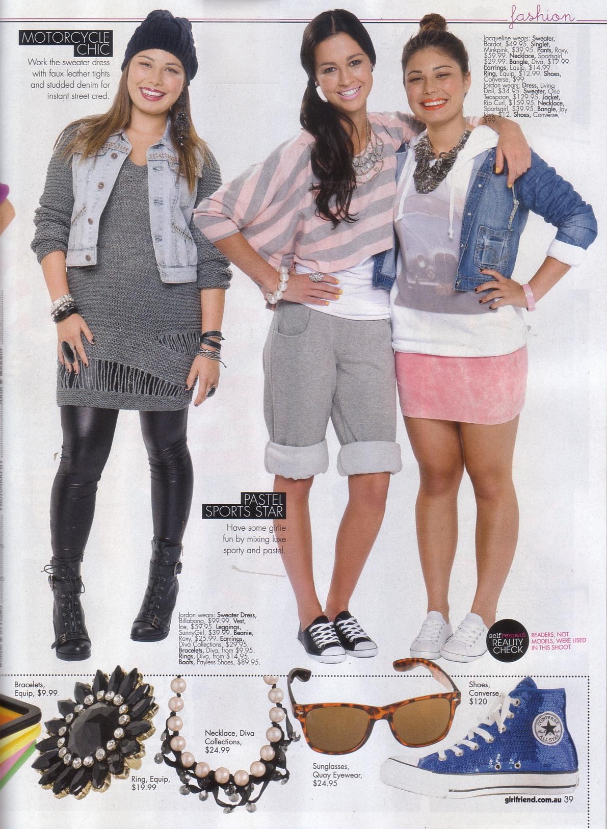 Sunny Girl leather-look leggings