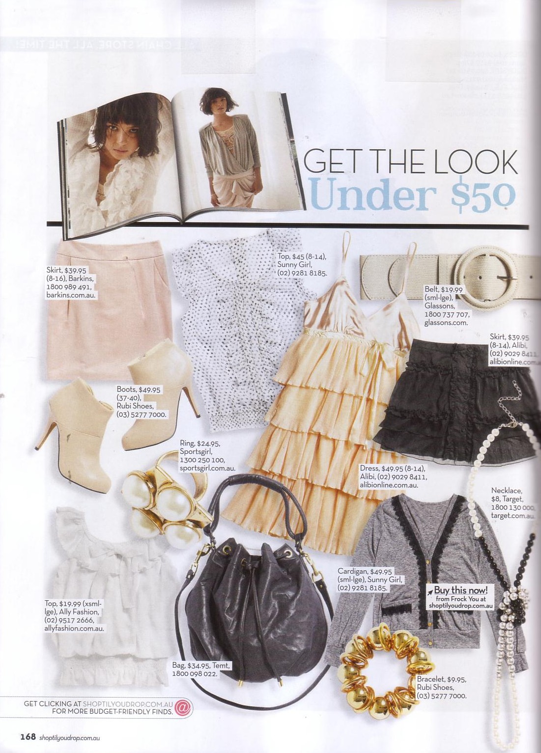 Sunny Girl spot ruffle to & lace trim cardigan