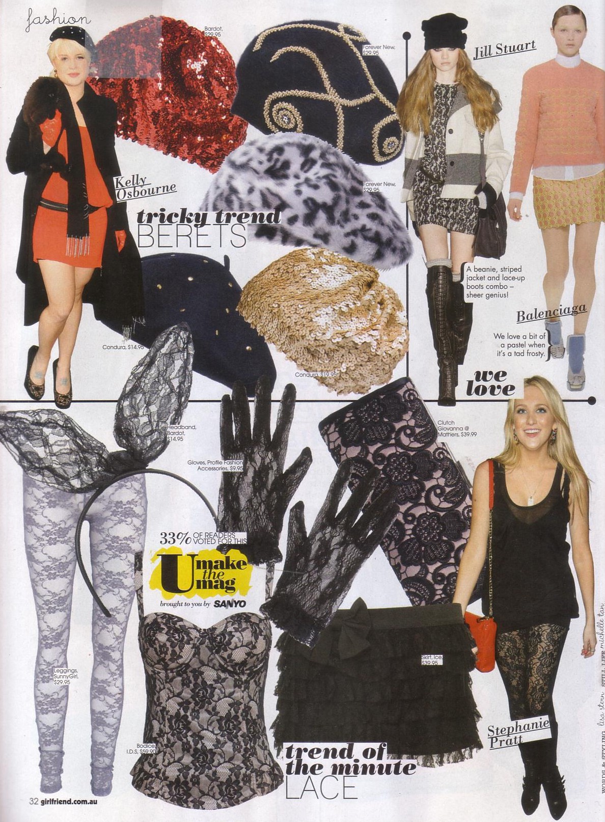 Sunny Girl lace leggings