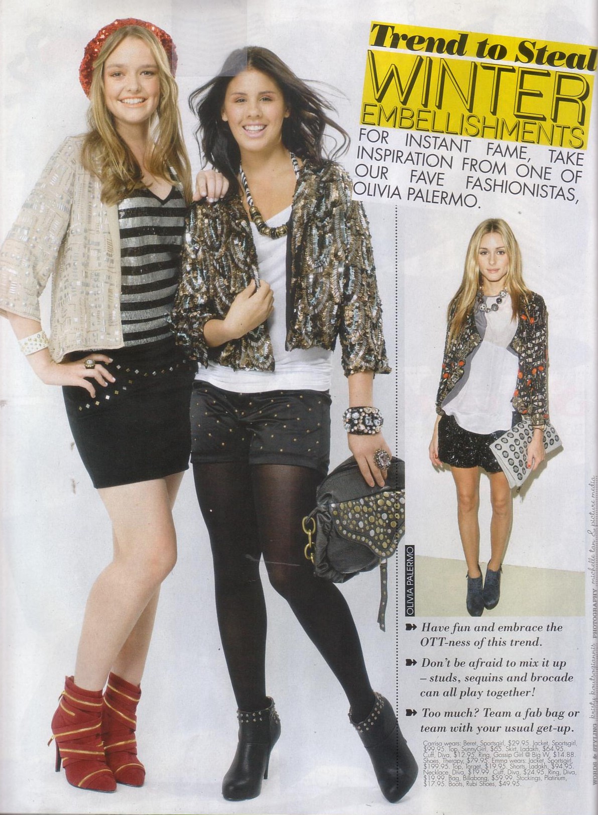 Sunny Girl stripe sequin top