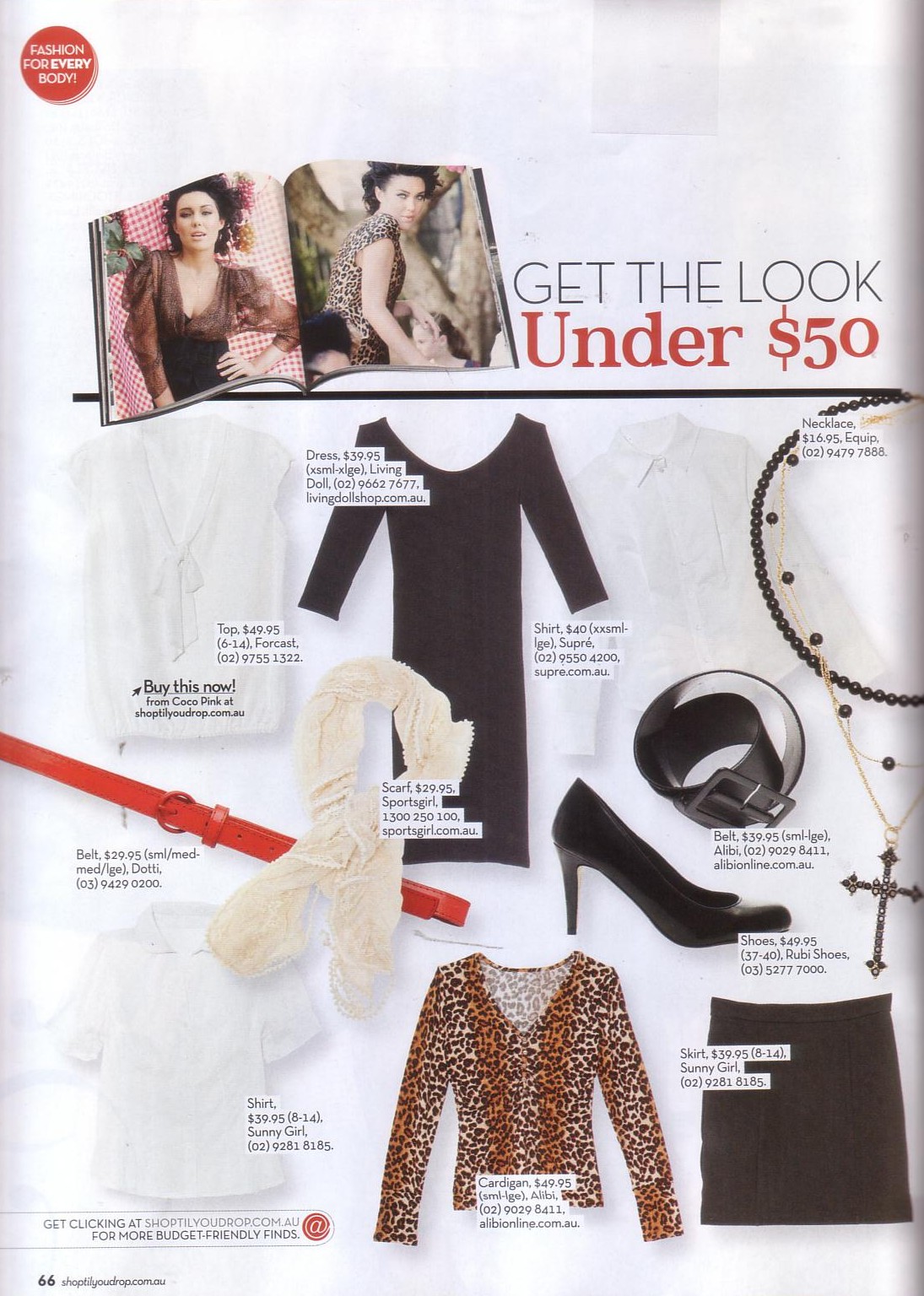 Sunny Girl peter-pan short sleeve shirt & panel ponti skirt