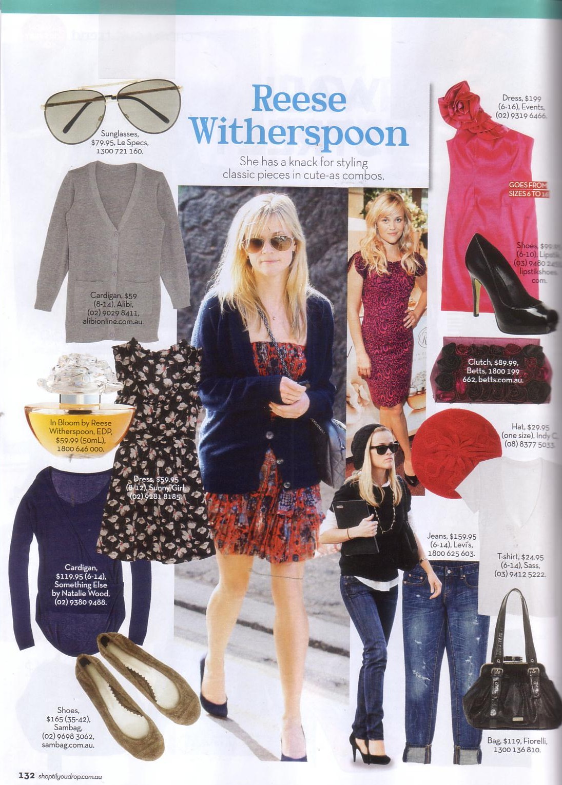 Sunny Girl vintage inspired print ruffle dress