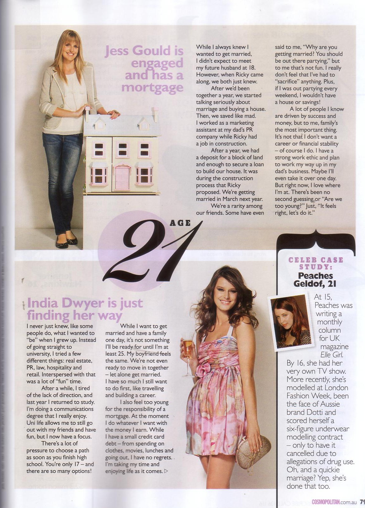 Sunny Girl nautical inspired college blazer