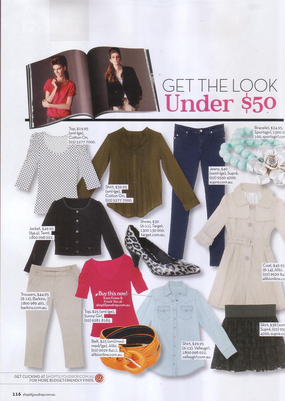 Sunny Girl fuschia puff sleeve v-neck top