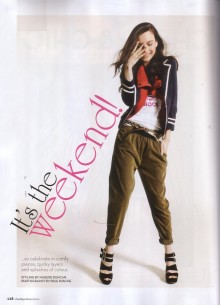 Sunny Girl nautical style blazer