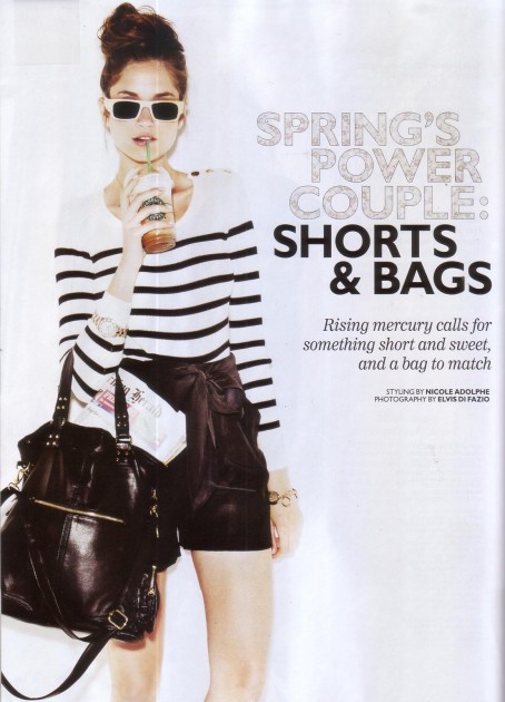 sunny girl Balmain inspired Breton stripe knit sweater