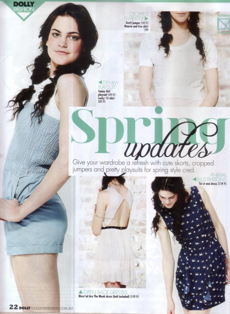 sunny girl chambray playsuit