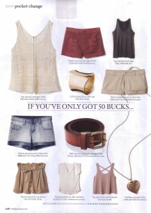 sunny girl paper bag style shorts