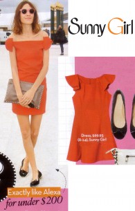 sunny girl vintage inspired dress