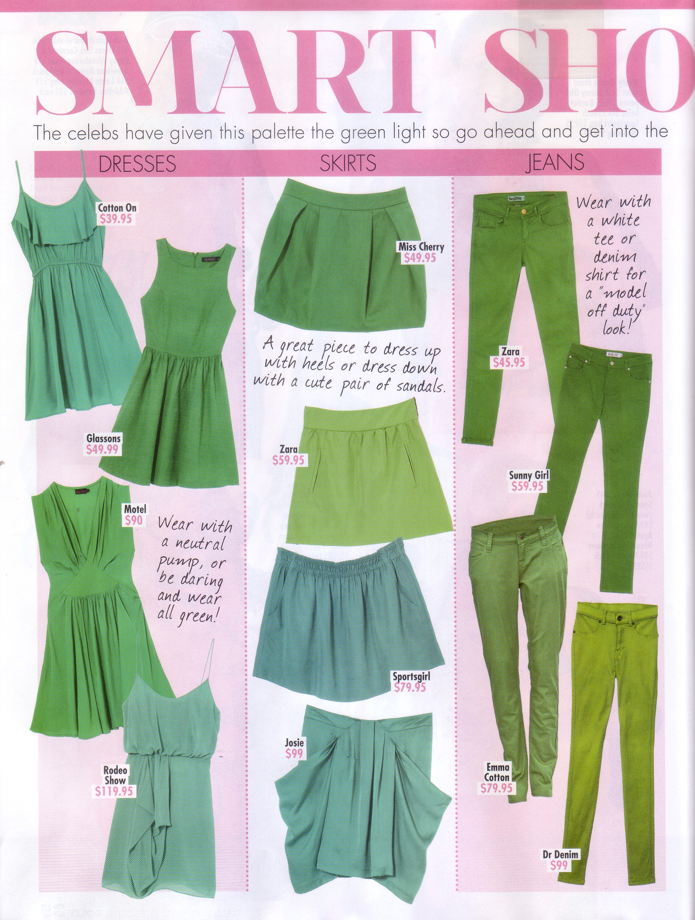 sunny girl pop colour skinny jeans